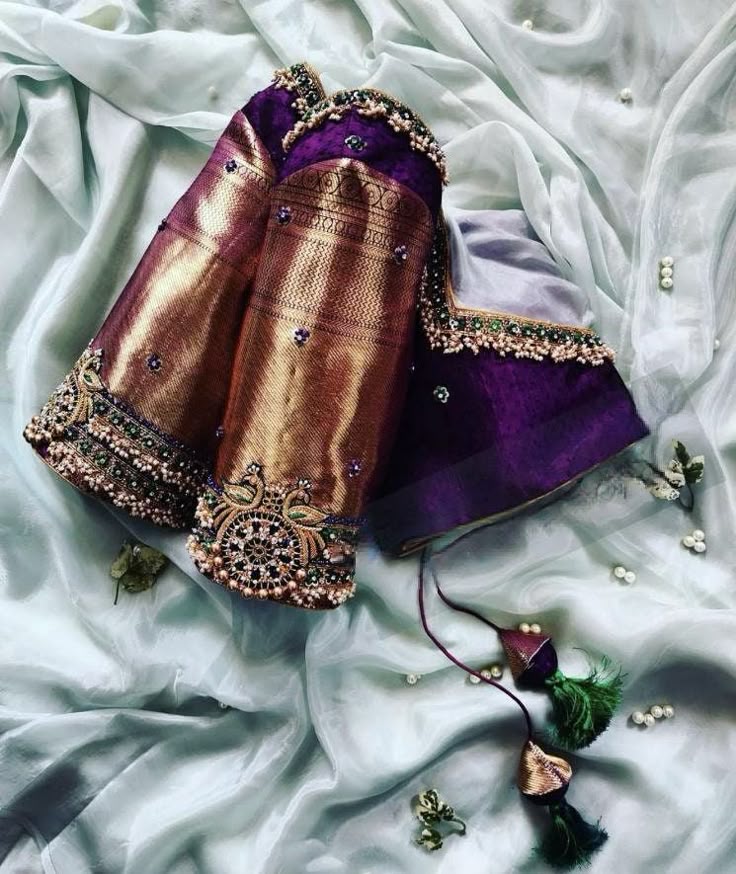 Buy Maggam Work Blouse_ Aari Work Blouse_ Saree Blouse_ Designer Blouse_ Handmade Blouse_ Handmade Embroidery_ Wedding Blouse_ Bridal Blouse Online in India – Etsy